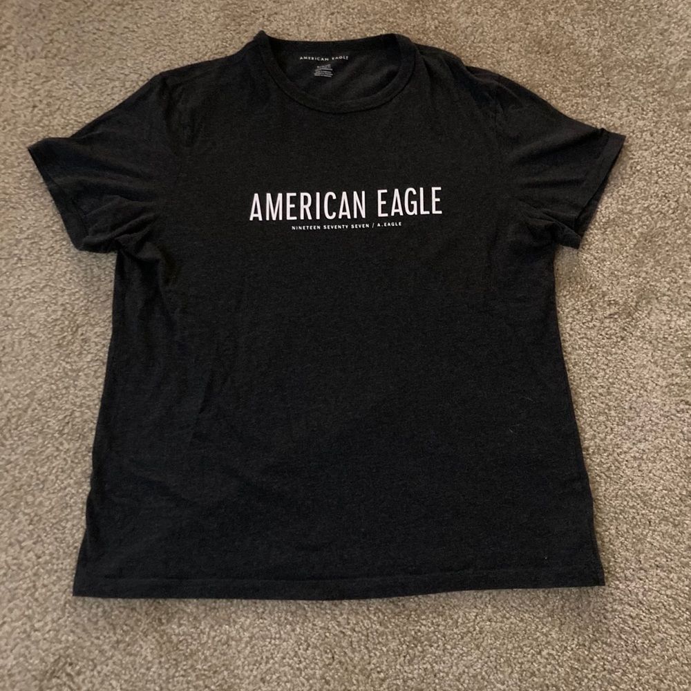 Mens Grey American Eagle Tee Size XL
